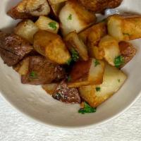 Roasted Potatoes  · With Garlic and parsley