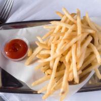 Regular Fries · Kosher salt and Heinz ketchup