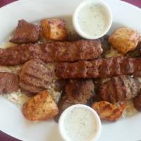 Mixed Grill Kebap (2 Person) · House selection of kebap meats.
