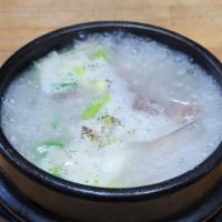 Gom Tang  · Korean style beef broth with rice