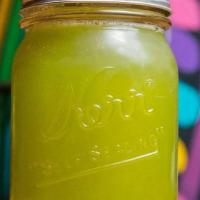 Pepino Grande Margarita - Mixing Kit · 4 servings: juiced cucumber, organic agave, lime