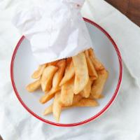 Large Seasoned Fries · Thickcut seasoned fries.