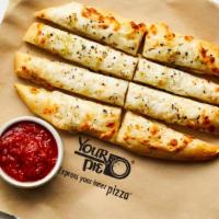 Cheese Sticks · Breadsticks loaded with mozzarella and Parmesan cheese, seasoned with garlic and oregano, an...