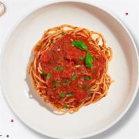Mama'S Marinara Pasta · A classic and mouthwatering pasta. Fresh tomatoes, olive oil, and basil ground to create mar...