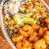 El Grito Bowl · Choice of meat, Beans, Rice, Vegetables, Pico De Gallo, Avocado