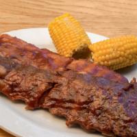Bbq Baby   Back Ribs Full Rack · Our falling off the bone tender ribs with our award winning bbq sauce.