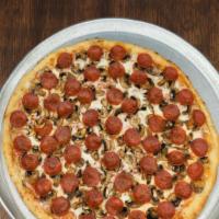 Pepperoni Mushroom Pizza (18