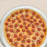 Pepperoni And Sausage Pizza (12