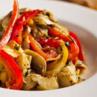 Ratatouille · Vegan, no dairy, no soy, no gluten. Looks Like pasta, but its zucchini, peeled tomatoes, mus...