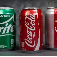 Canned Soda · Coke, diet coke, sprite.