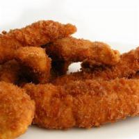 Chicken Strips · 4 pcs of our in house breaded chicken Strips