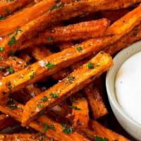 Sweet Potato Fries · Our Delicious Deep-fried Sweet potato French fries.