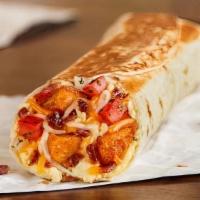 Bean & Cheese Wham! Burrito · House burrito with Mexican rice, black beans, pico de gallo and salsa.