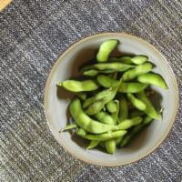 Edamame · Young soybean with salt.