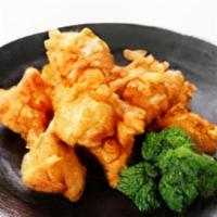 Chicken Kara'Age - Fried Chicken · Fried chicken with house hot-sweet sauce.