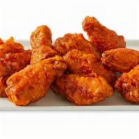 8 Pc Wings · Hand-brushed with your choice of a Bonchon Signature Sauce.  Complimentary side of pickled r...