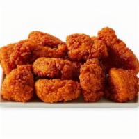 20 Pc Boneless · Hand-brushed with your choice of a Bonchon Signature Sauce.  Complimentary side of pickled r...