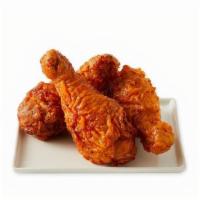 5 Pc Drums · Hand-brushed with your choice of a Bonchon Signature Sauce.  Complimentary side of pickled r...