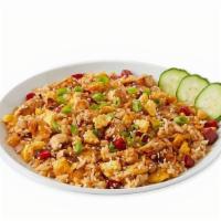 Fried Rice · A traditional wok-prepared dish with your choice of marinated ribeye or chicken brushed with...