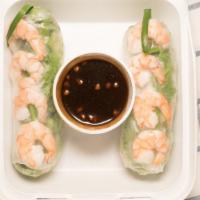 Fresh Shrimp Spring Roll (2) · Add beef, pork or chicken for additional charges.
