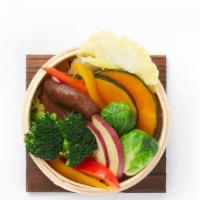 Seasonal Steamed Vegetable Gozen · Chef's Seasonal Vegetables with sesame /ponzu