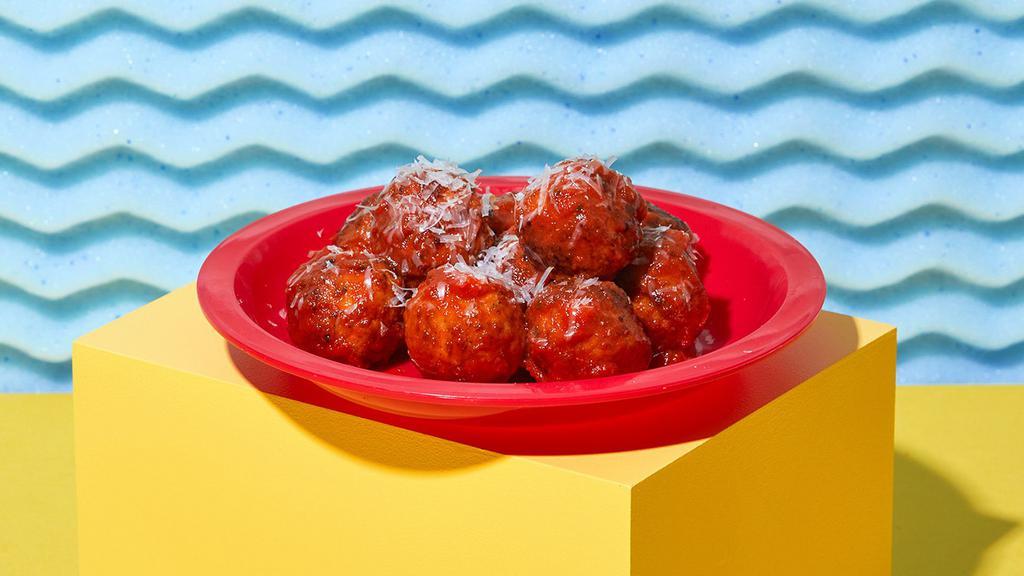 Meatballs (4) · Four of our classic homemade meatballs with a side of marinara.
