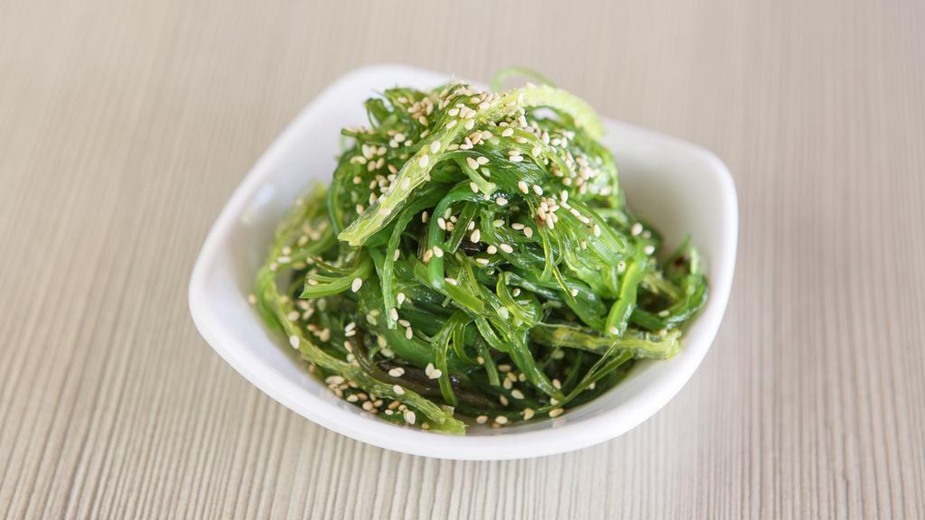 Seaweed Salad · What’s good. Salted ocean seaweed and sesame seeds.