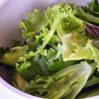 Simple Salad · Spring Greens & Lemon Vinaigrette
