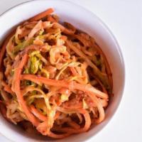Kimchi Coleslaw · Cabbage, Carrots, Red Onion & Spicy Dressing  (Allergies: Dairy, Garlic/Bulb, Gluten, Nights...
