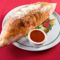Calzone Farcito · Tomato sauce, mozzarella, grilled Mary's free range chicken, sun-dried tomatoes, caramelized...
