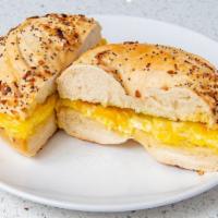 Bagel Eggs Cheese · 