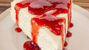 Strawberry Cheesecake · Delicious strawberry cheesecake.