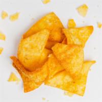 Wonton Chips · Deep fried wonton chips