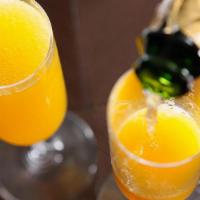 Oj Mimosa · Orange juice with champagne