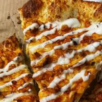 Buffalo Chicken Ranch · A ranch base with buffalo chicken and topped with ranch drizzle
