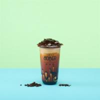 Brown Sugar Roasted Oolong Milk Tea · Generously coated with our housemade brown sugar syrup and filled with roasted oolong milk t...