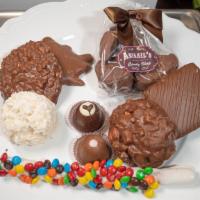 Assortment Of Gourmet Chocolates  · Assorted box of our gourmet chocolate goodies. Chocolates will Vary