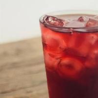 Organic Hibiscus Iced Tea · 