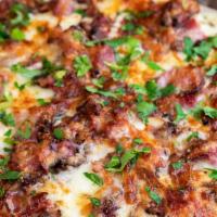 Pizza Pastrami · Beef Pastrami, cheese, and Ranch sauce