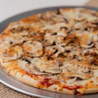Cheese & Mushroom Pizza · 