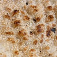 Till Naan (Sesame Seed Naan) · Also known as Lahori Kulcha, soft flat bread with sesame seeds cooked in a tandoor