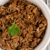 Jambalaya · (Cooked fresh daily, while supplies last). Specially seasoned rice with chicken and spicy Ca...