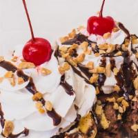 Sundae Single · 1 scoop of ice cream, your choice strawberry/chocolate syrup, whipped cream, chopped peanuts...