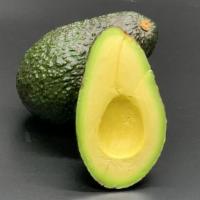 Medio Aguacate/Half Avocado · Escoje la mitad de aguacate o aguacate entero. 
You can choose half or whole avocado.