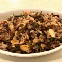 Wild Rice Pilaf With Toasted Almonds · 
