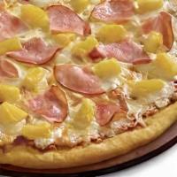 Hawaiian Pizza · Pineapple, Ham & mozzarella cheese.