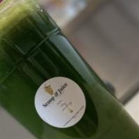 Green Machine · Spinach, kale, cucumber, lime.