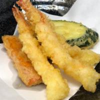 Tempura Mix · Shrimp 3pcs + fresh vegetable tempura 3pcs