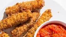 Mozzarella Sticks · Four mozzarella sticks with a side of marinara. Yeah, these are f*cking good too.