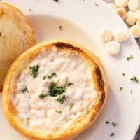 Clam Chowder · Our family’s secret clam chowder recipe is thick, rich and creamy.